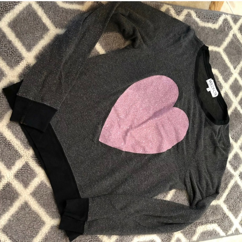 💗wildfox glitter heart bbj💗
